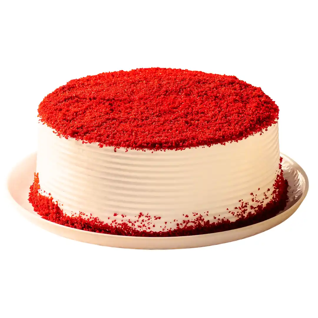 Frosting Red Velvet Cake