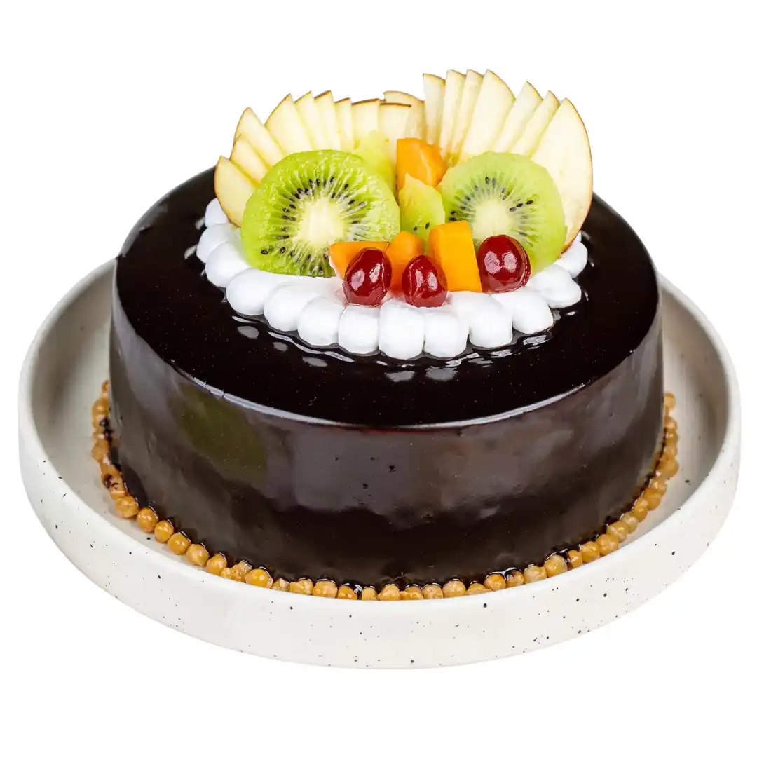 Choco Blackforest Fruit Cake