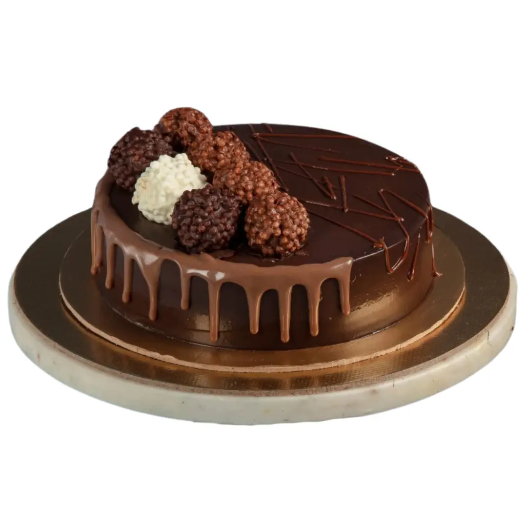 Chocolaty Truffle Birthday Cake