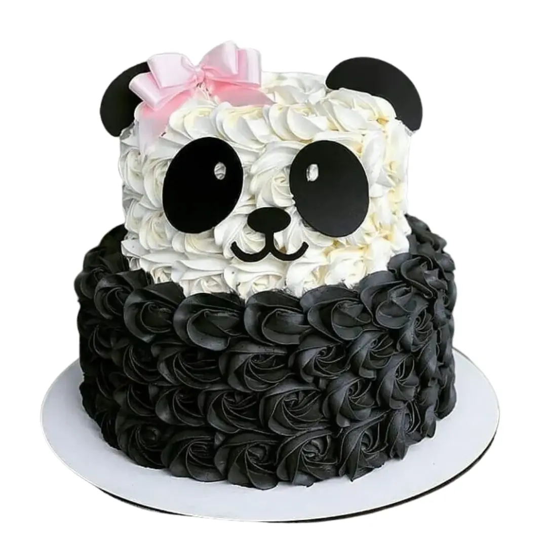 Adorable Panda Cake