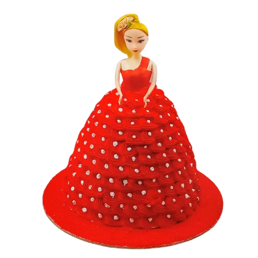 Red Gown Barbie Doll