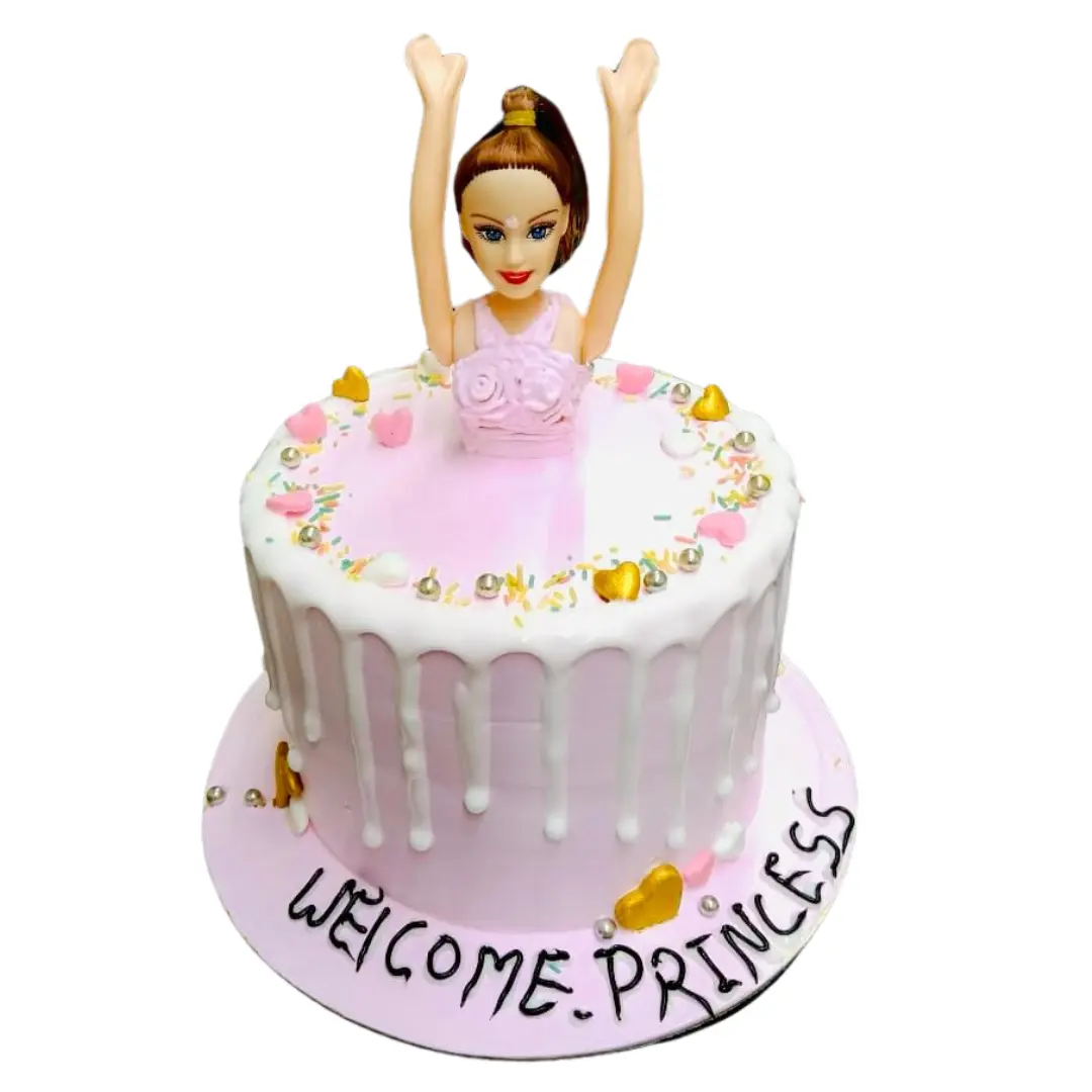 Doll Theme Cake
