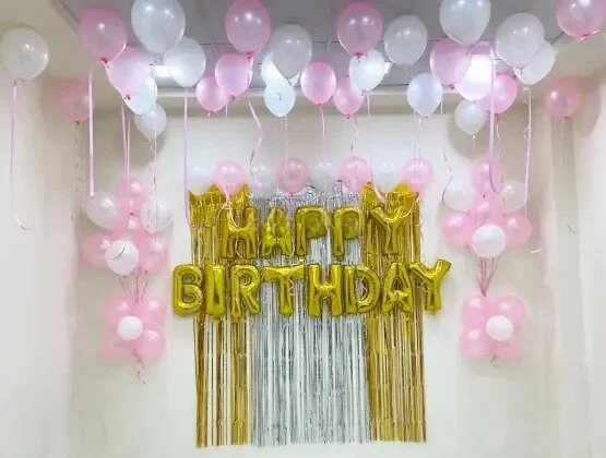 Simple Balloon Birthday Decoration