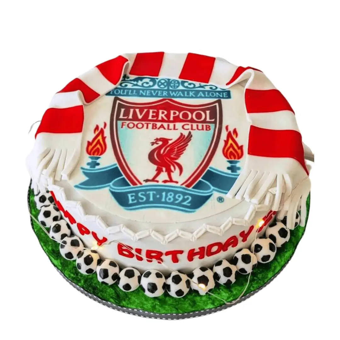 Liverpool Theme Cake
