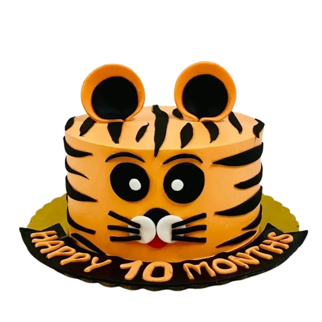 Tiger Theme Cake