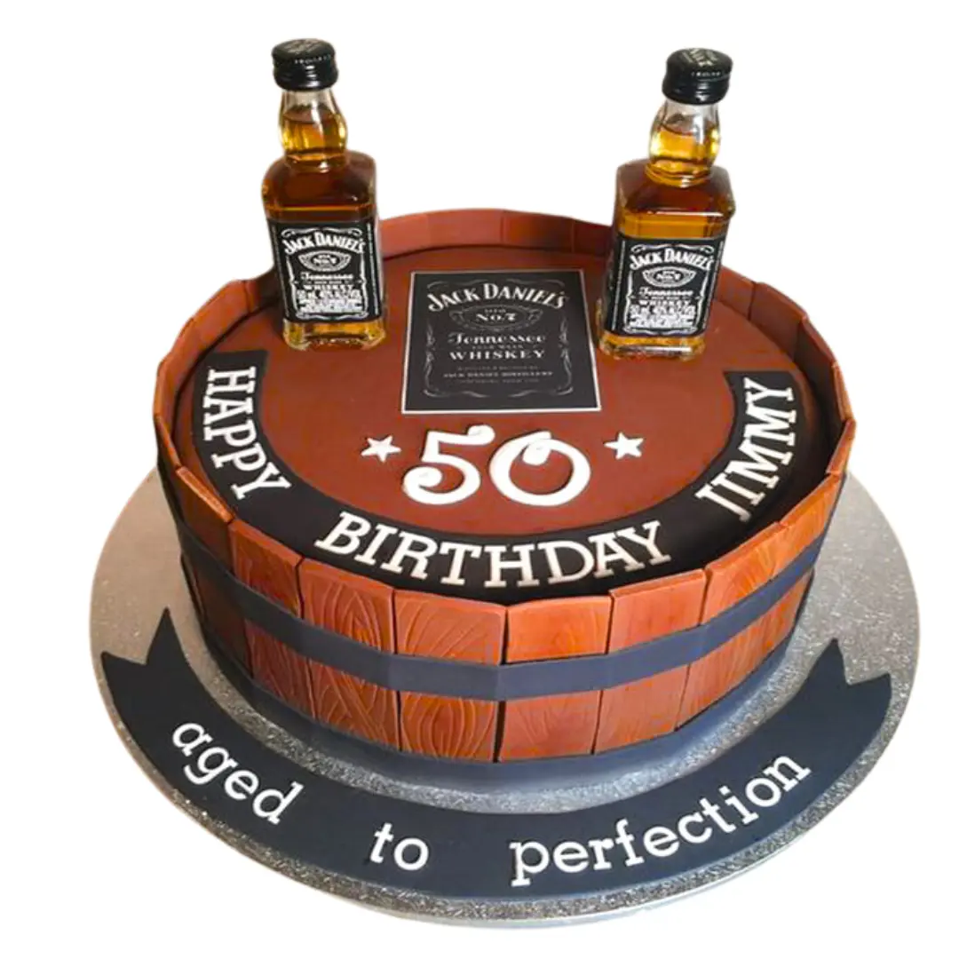 50th Jack Denial Theme Cake