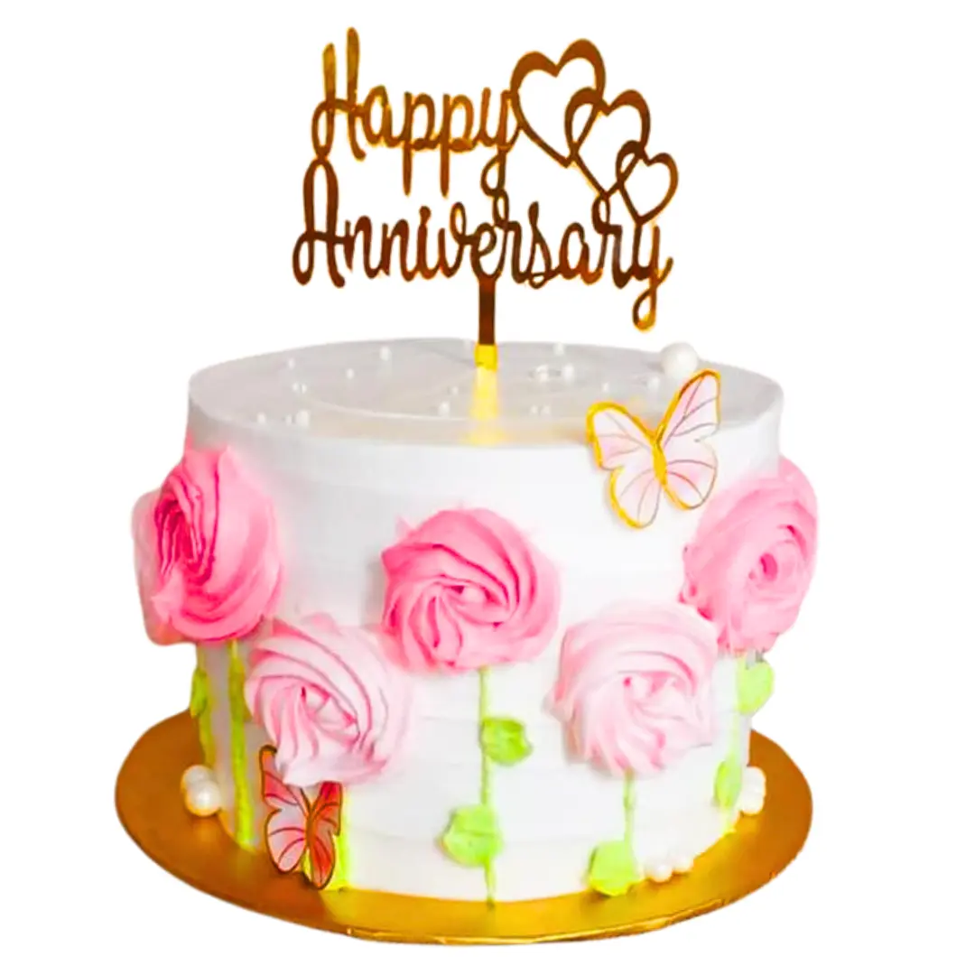 Simple Anniversary Cake
