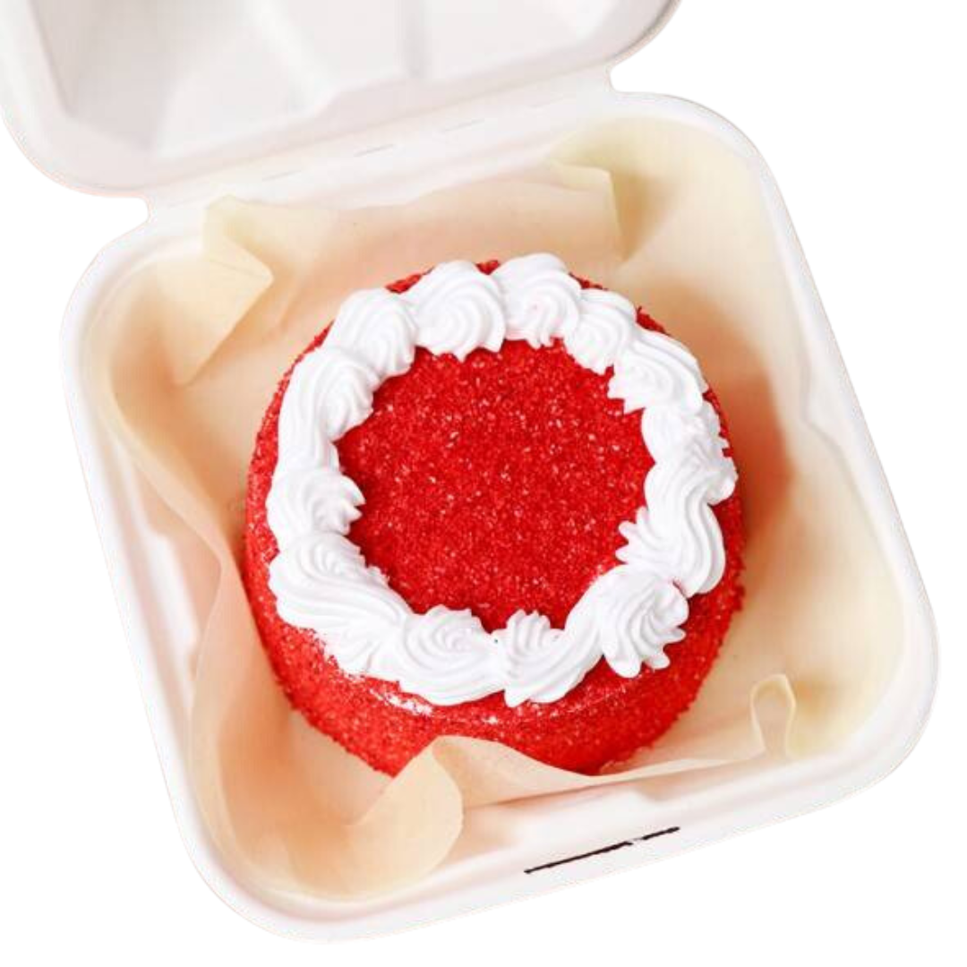 Red Velvet Bento Cake