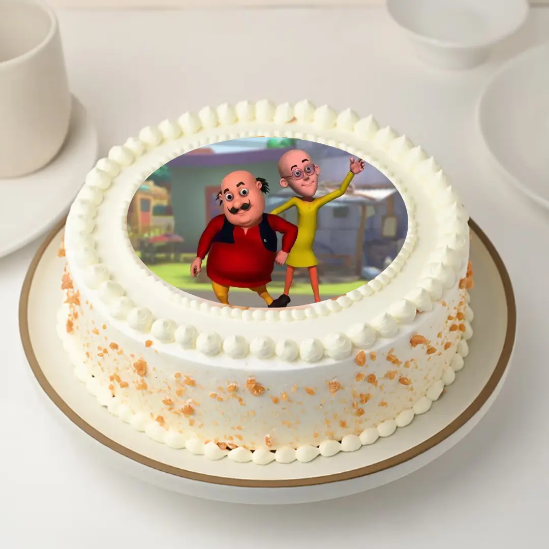 Motu Patlu Birthday Cake