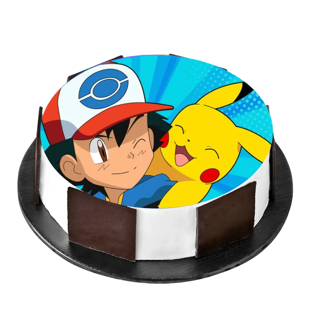 Pokemon Photo Cake