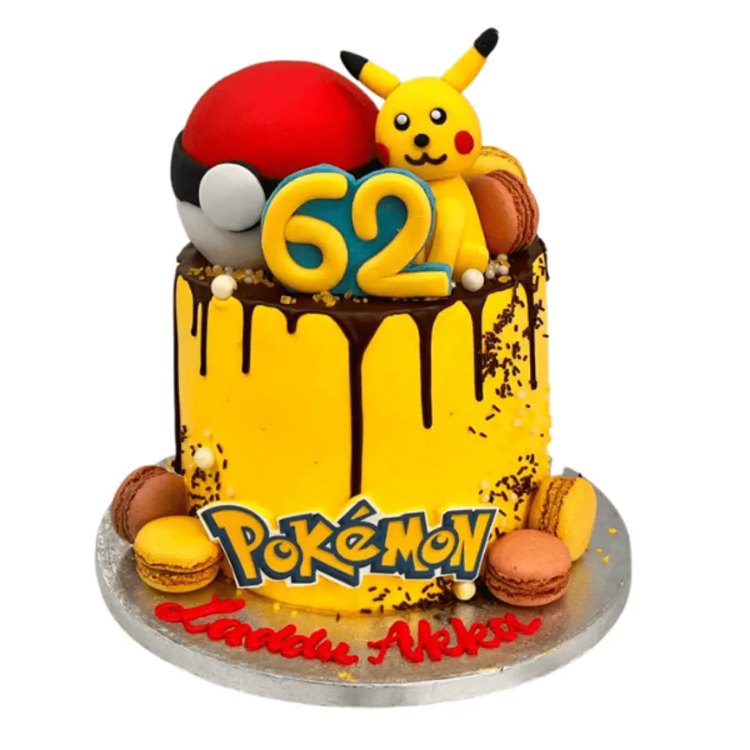 Pokemon Theme Cake