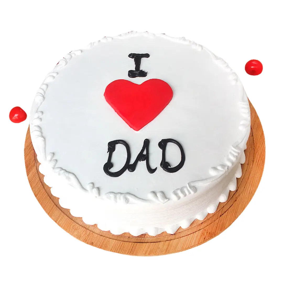 I Love Dad Cake