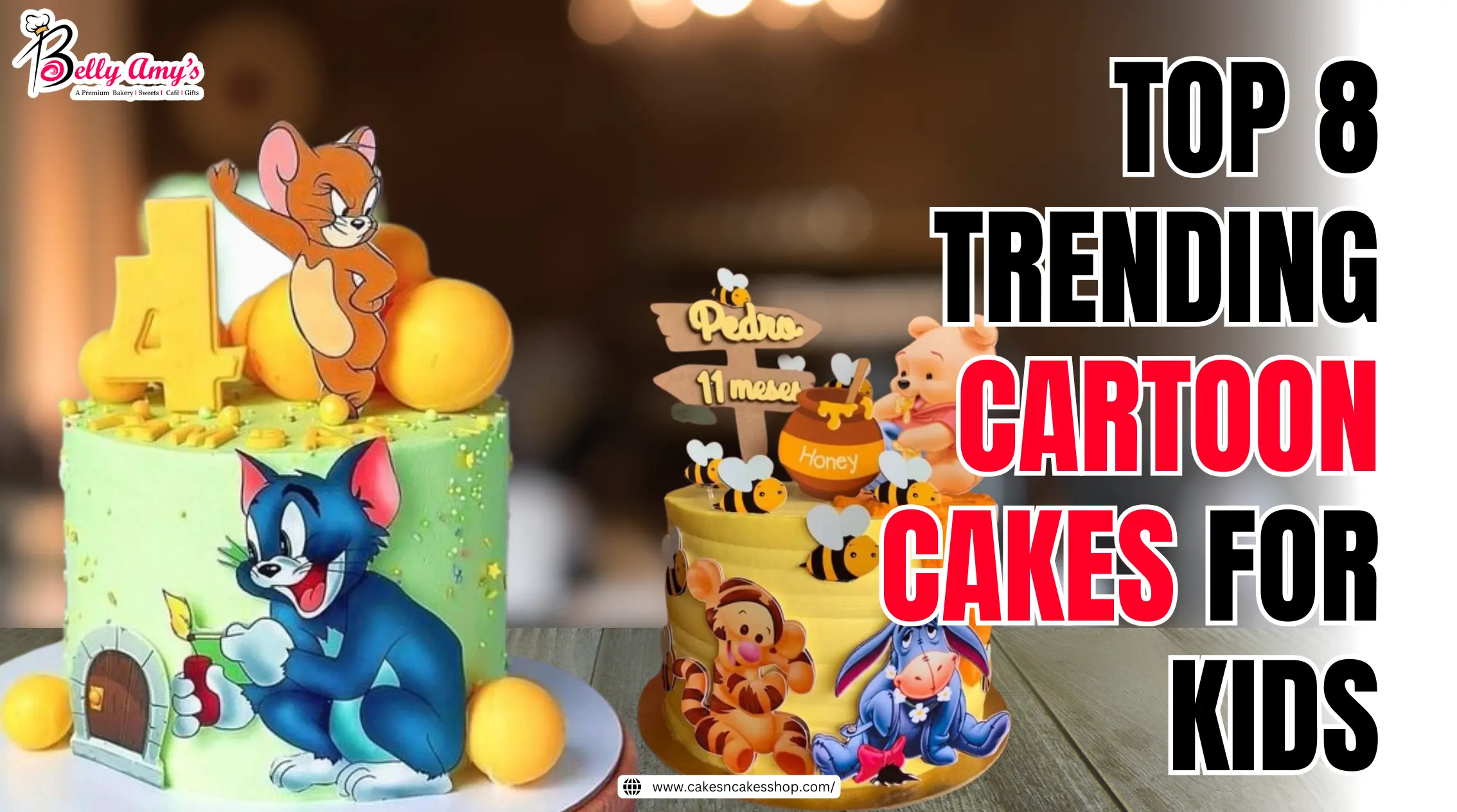 Top 8 Trending Cartoon Cakes for Kids