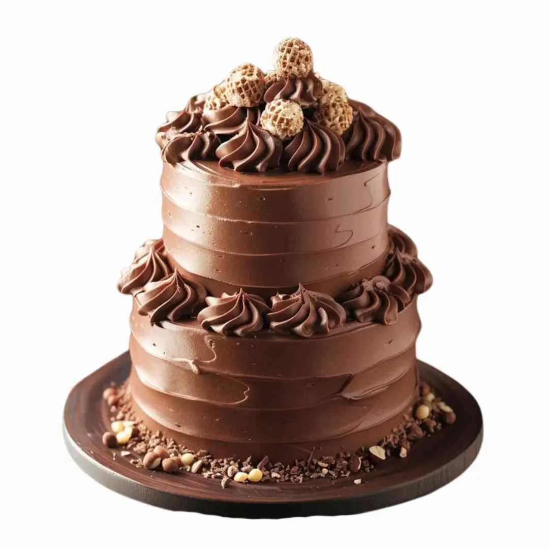 2 Tier Truffle Cake