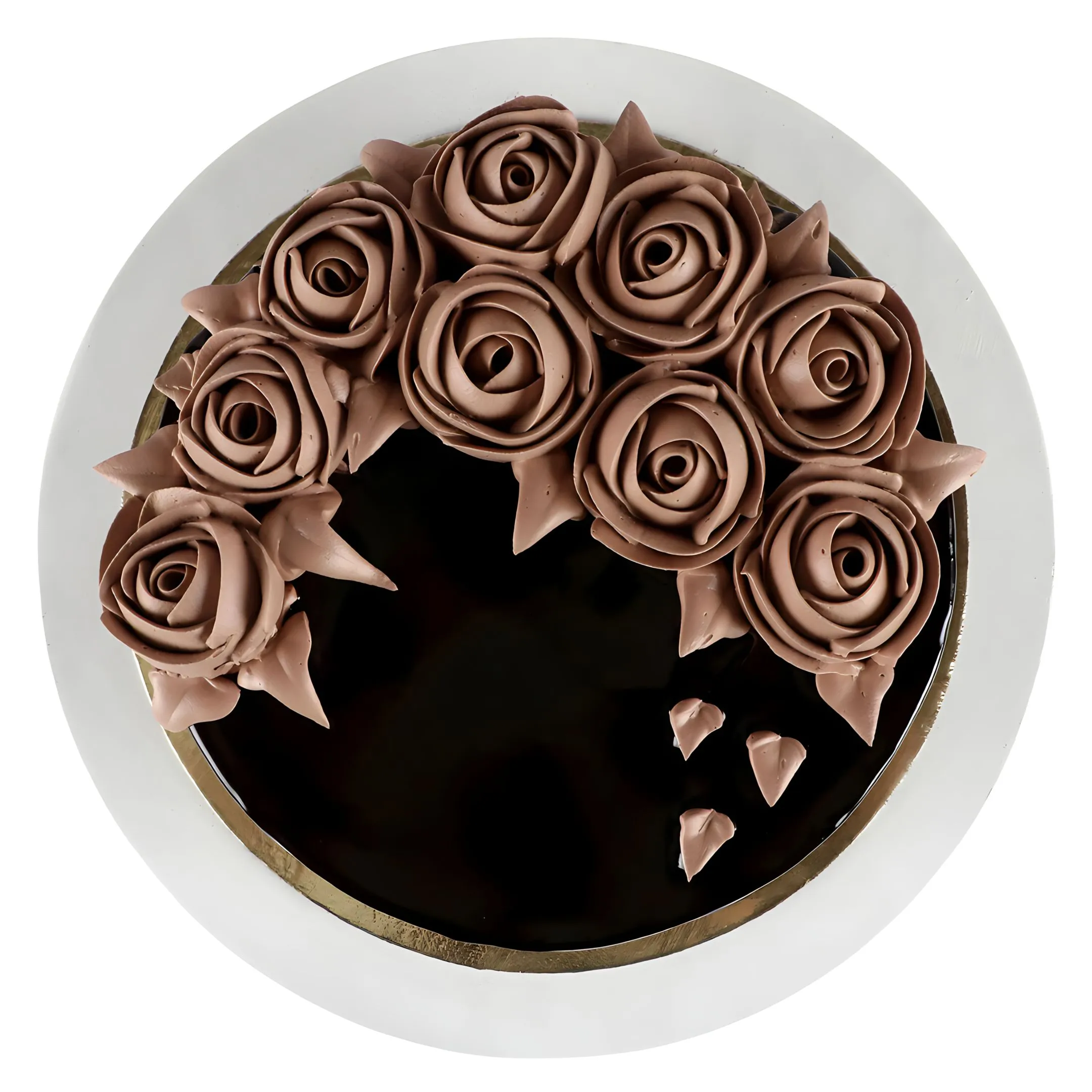 Rose Paradise Chocolate Eggless Cake
