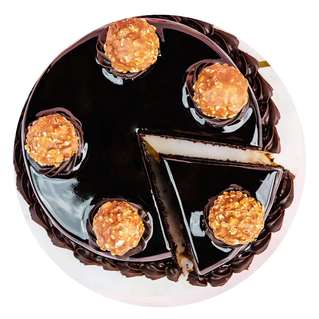 Ferrero Rocher Truffle Cake