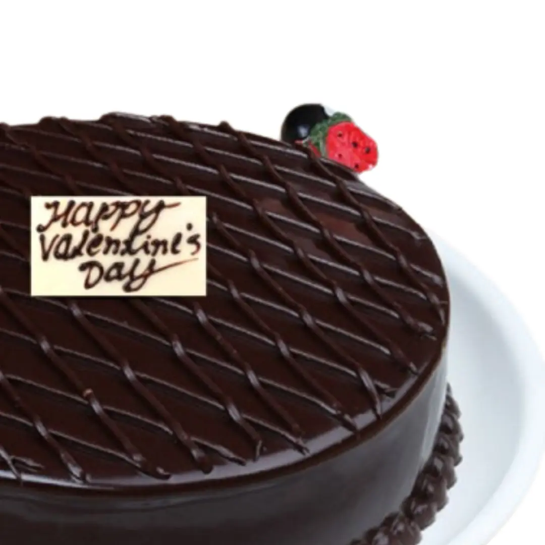 Valentine Truffle Cake