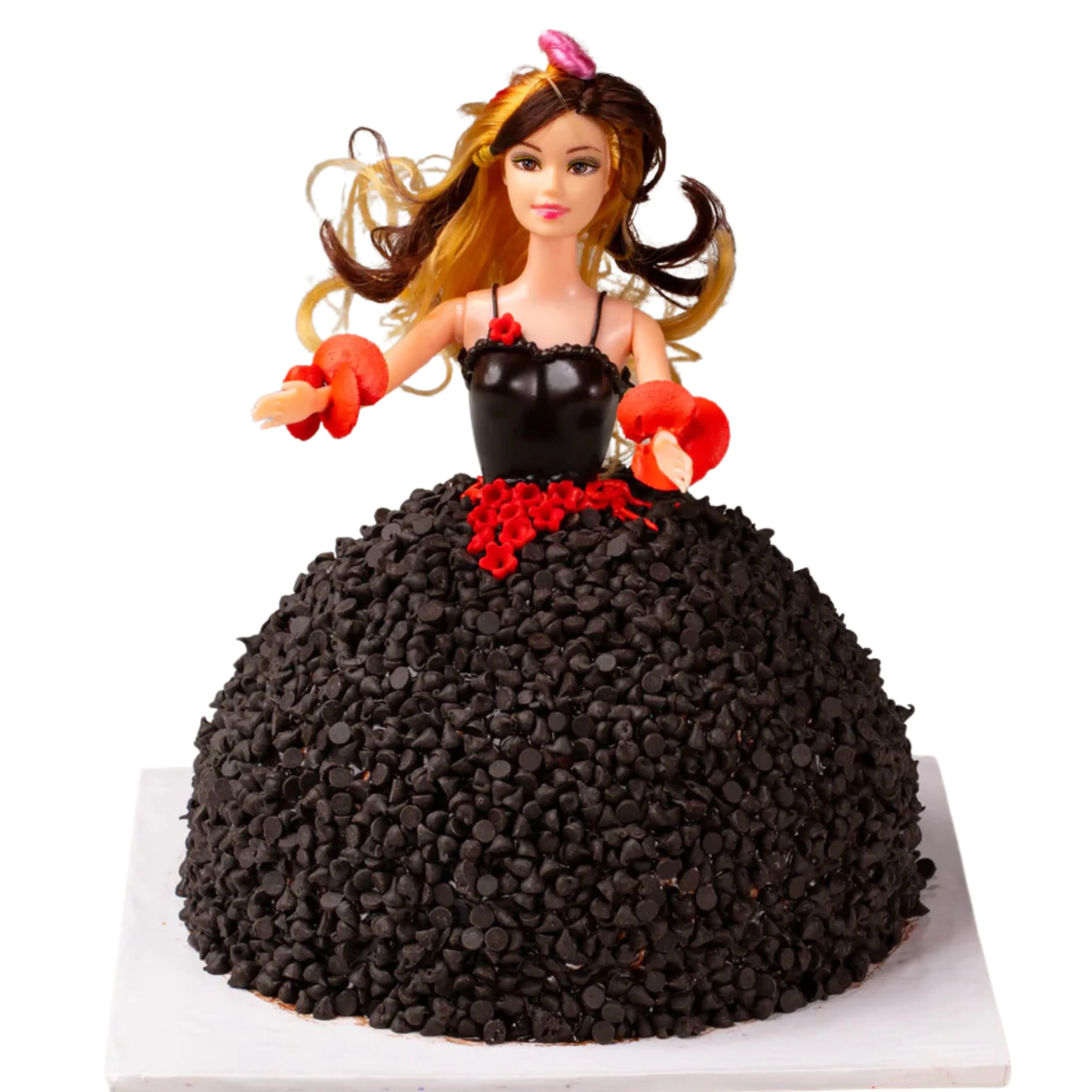 Black Forest Barbie Doll Cake