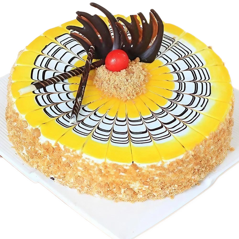 Pineapple With Butterscotch Cake