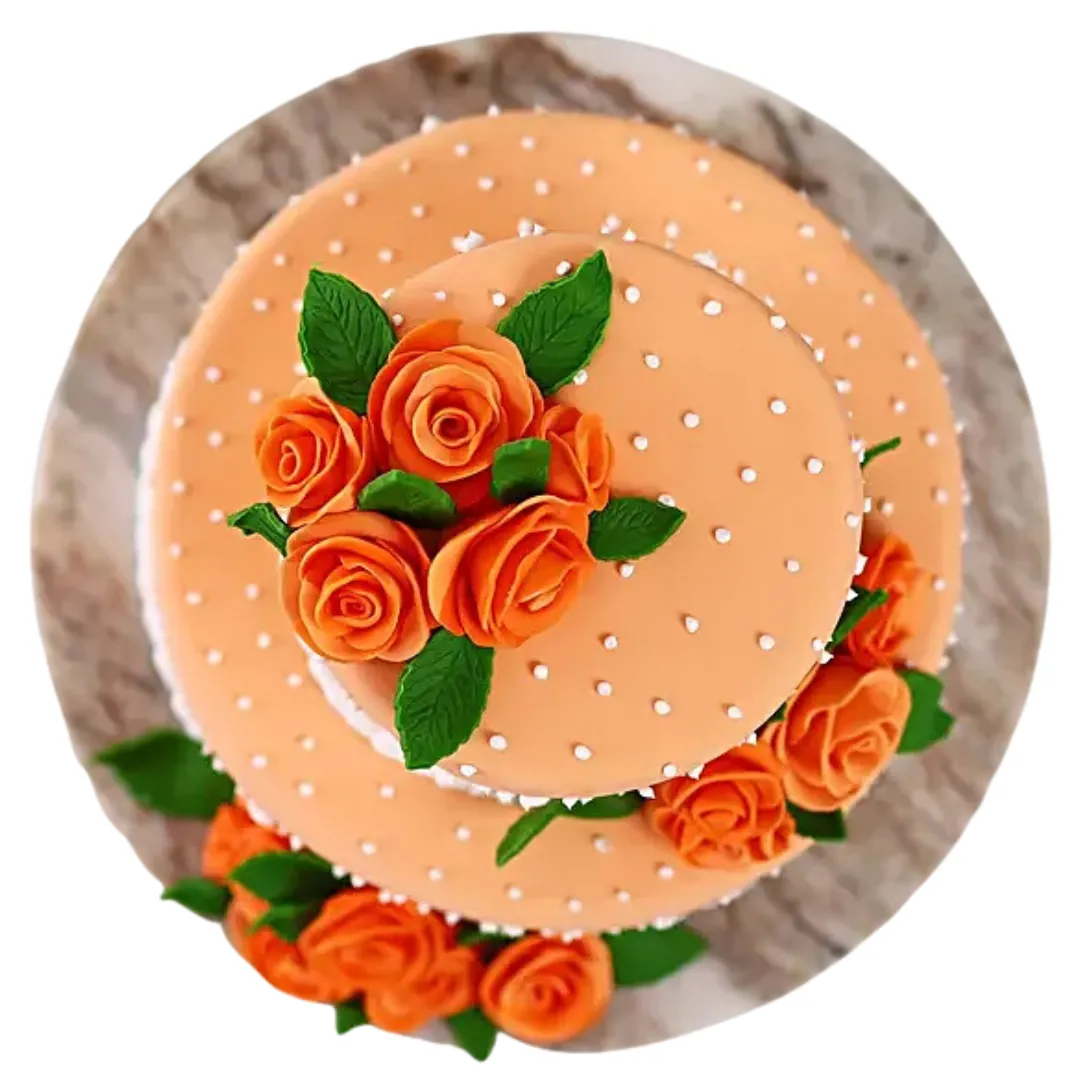 2 Tier Cake for Wedding