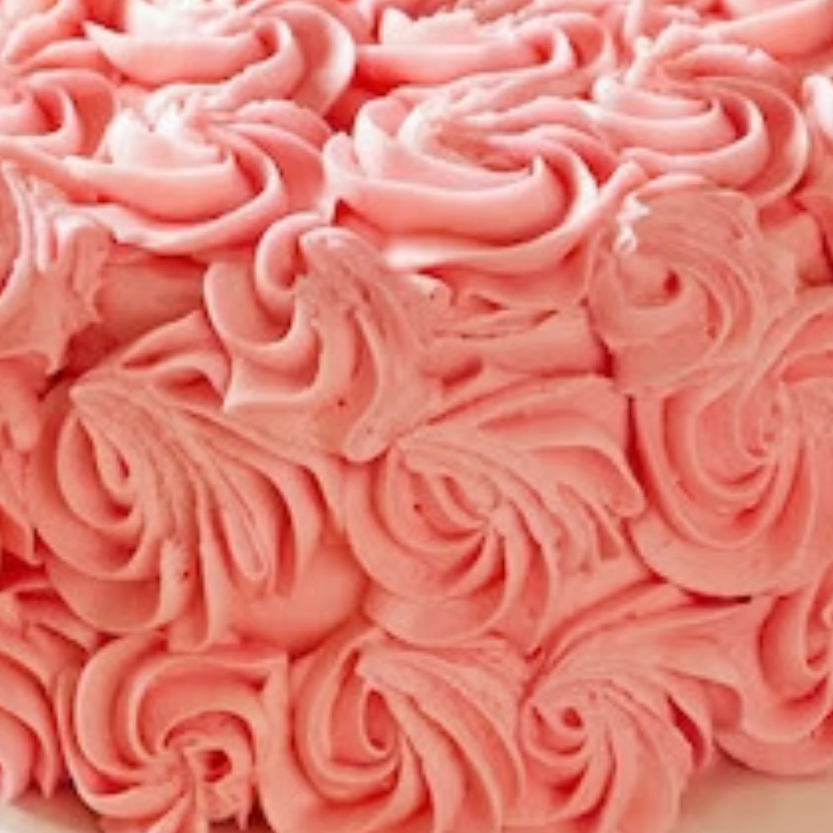 Romantic Pink Blush Strawberry Cake