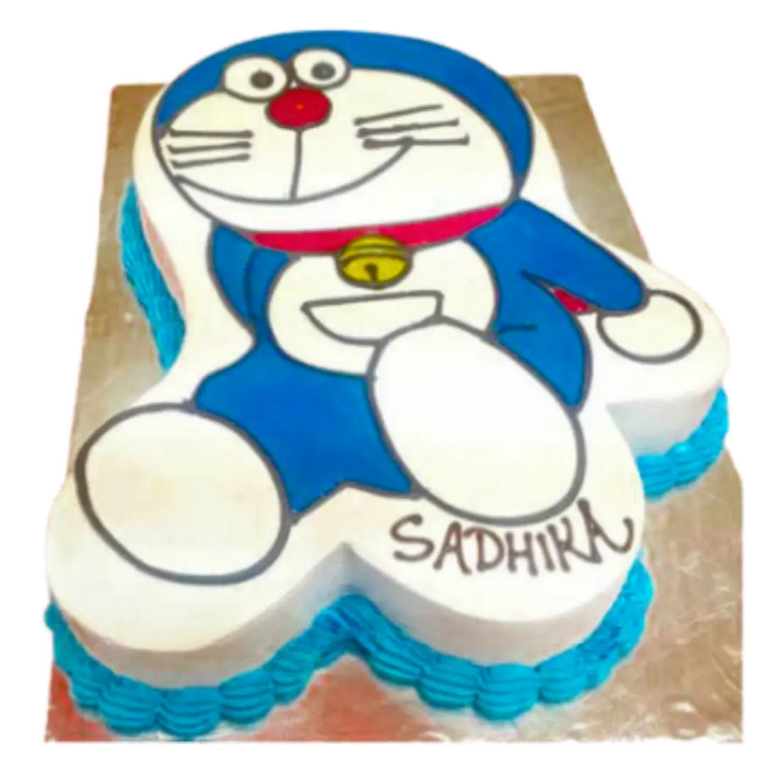Doraemon Shape Cake