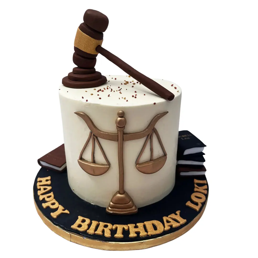 Lawyer Cake