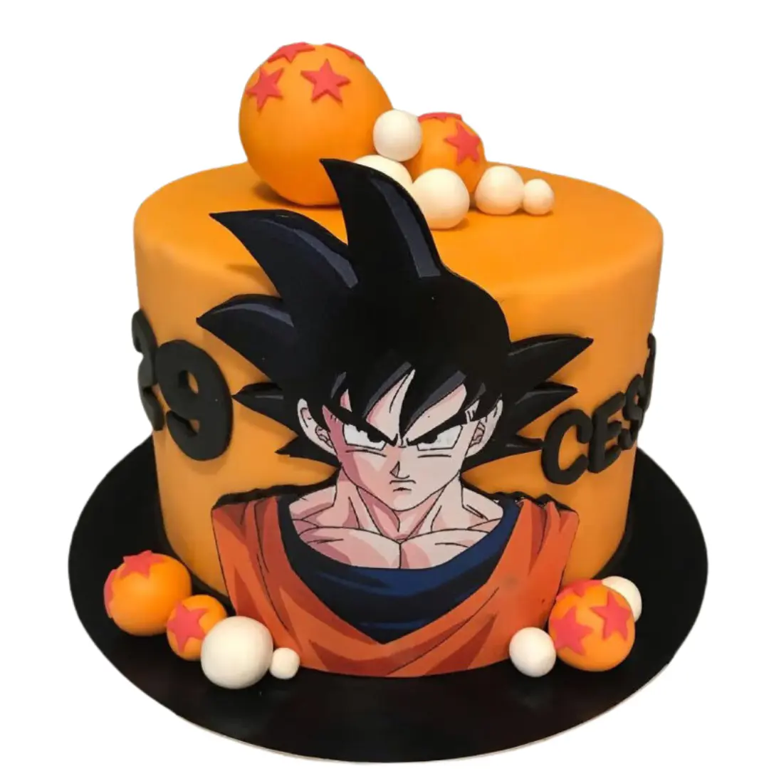 Goku Anime Cake
