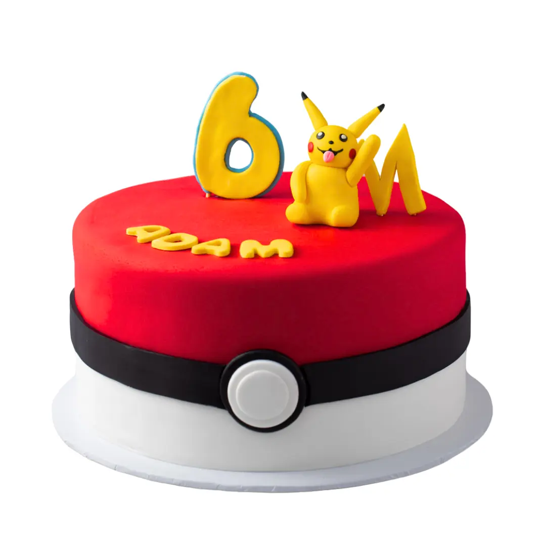 Pokemon Ball Cake