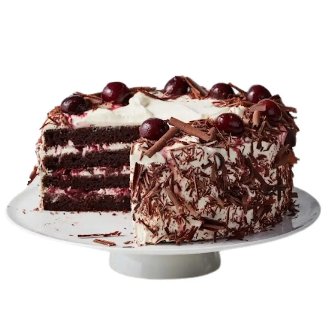 Black Forest Eggless Cake