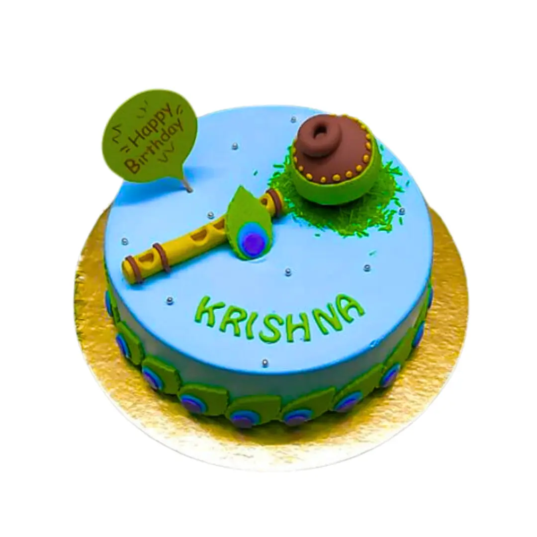 Krishna Janmashtami Cake